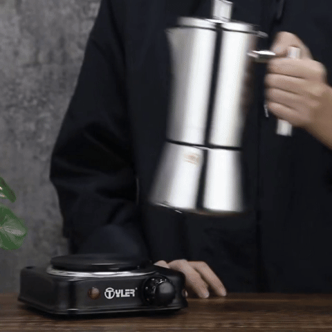 Cafetière italienne inox