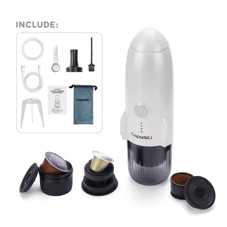 Barista Nomade Pro Portable variante blanche