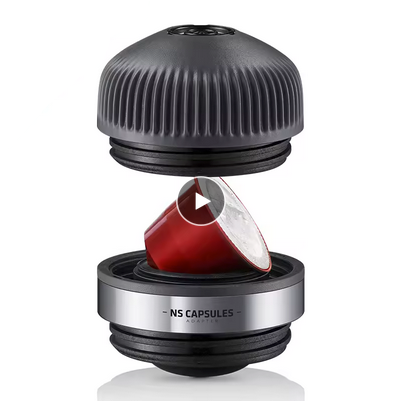 Cafetière portable Aventure Nomade adaptateur capsules Ns