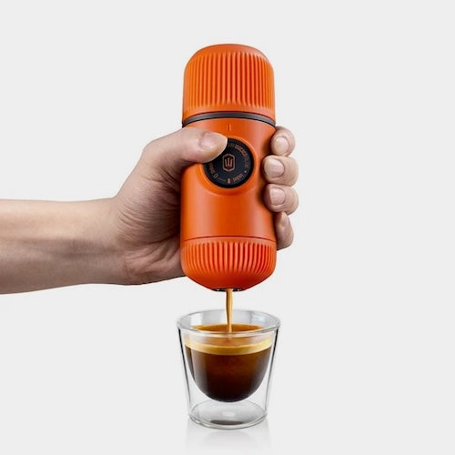 Cafetiere portative Aventure variant orange