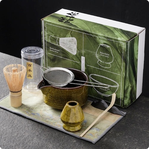 Kit de matcha Signature variant vert matcha