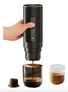 Machine a café Espresso Voyageur verse café