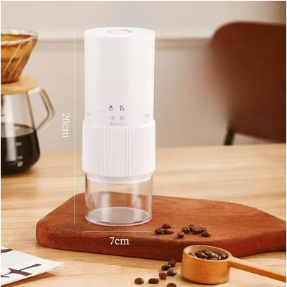Moulin à café électrique Saveurs Authentiques variante blanche