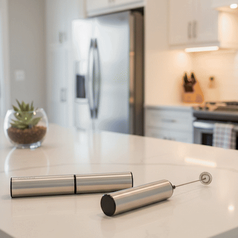 Mousseur a lait Café Express animation