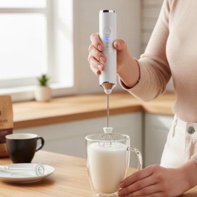 Mousseur a lait Cappuccino Pro prêt à mousser