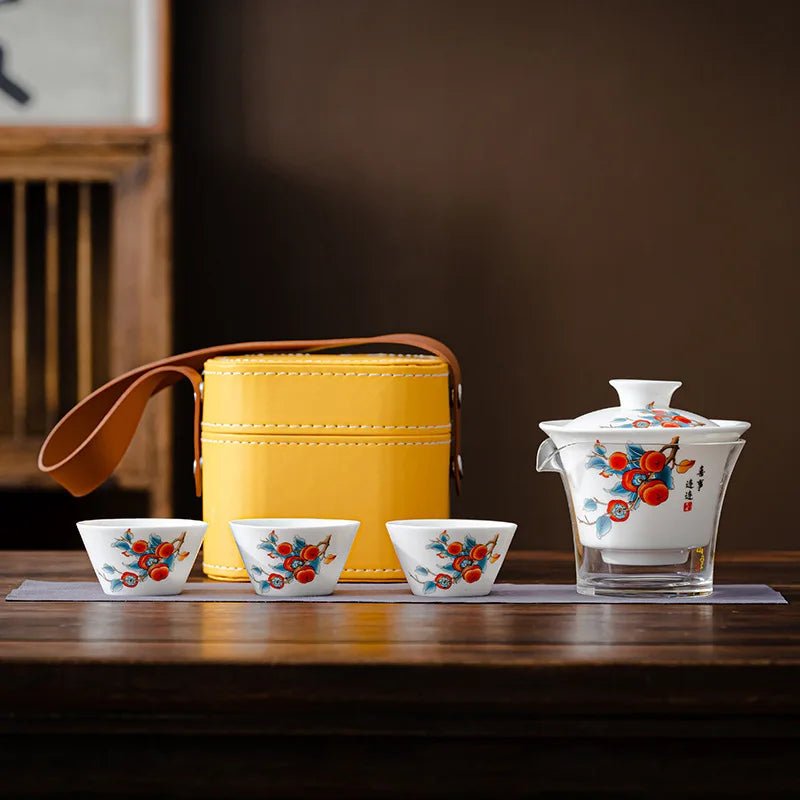 Service à Thé - PorceLuxe™ - Litchi - Mon Univers Thé et Café