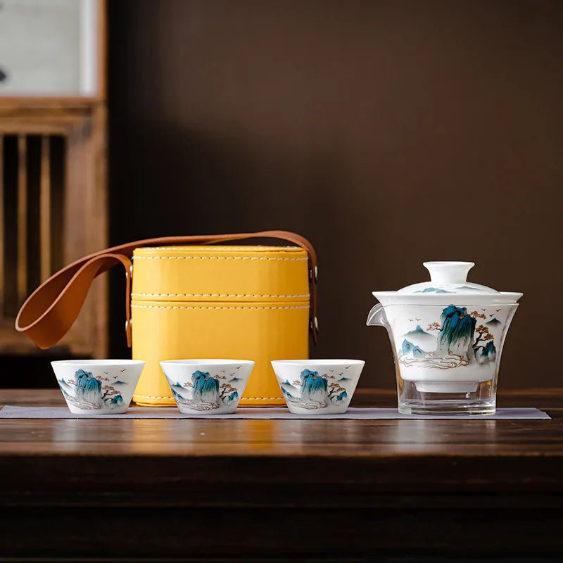 Service à Thé - PorceLuxe™ - Mont Hida - Mon Univers Thé et Café
