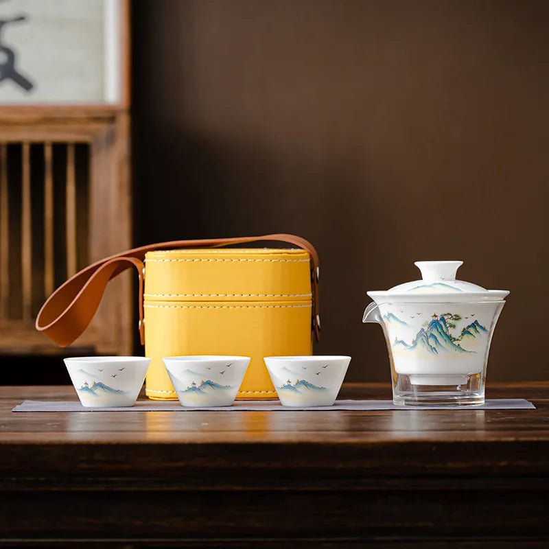 Service à Thé - PorceLuxe™ - Mont Kiso - Mon Univers Thé et Café