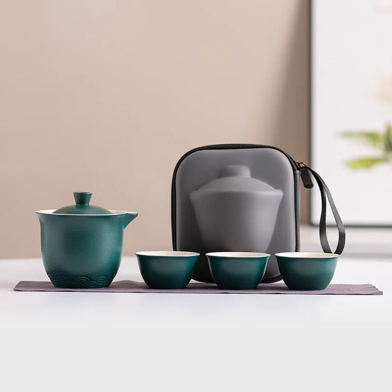 Thé Service TravelTeaSet variante verte