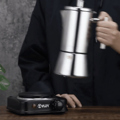 Cafetière italienne inox