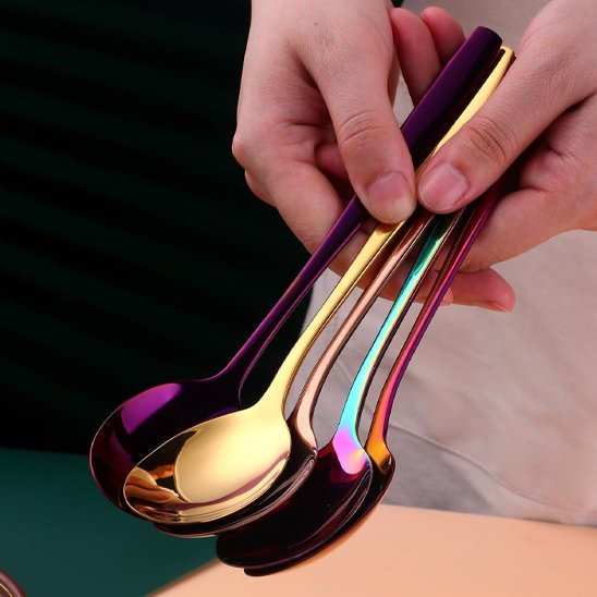 Cuillere Multicolore assortiment des couleurs