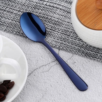 Cuillere Multicolore variante bleu foncé