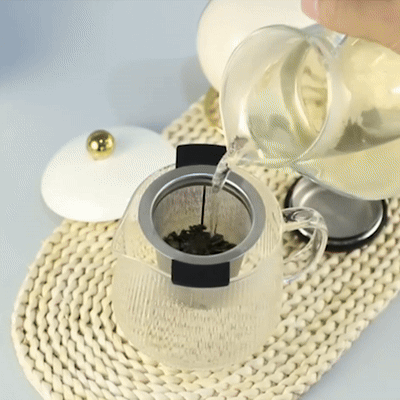 Filtre pour thé - EcoSteep- Animation