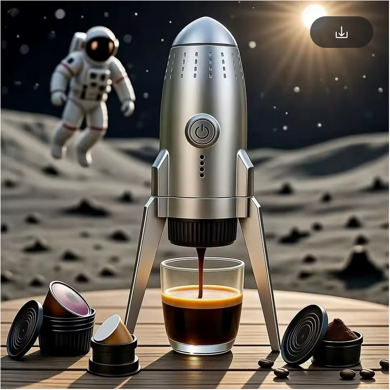 Barista Nomade  Pro Portable dans décor d'espace