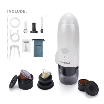 Barista Nomade  Pro Portable variante blanche