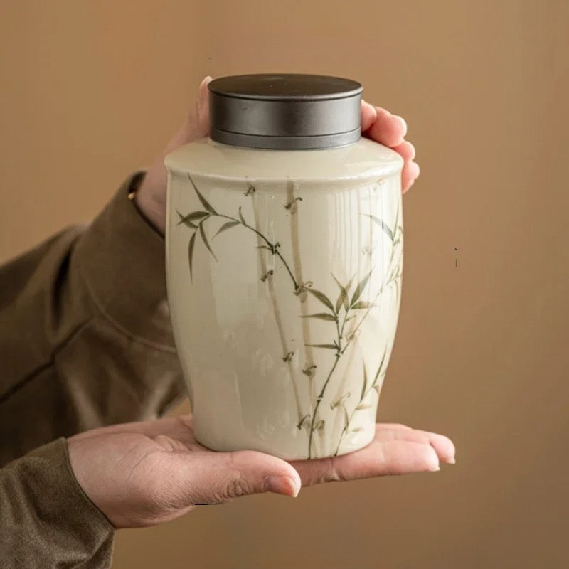 Boite à thé Japonaise Banbou variante 600 ml
