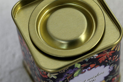 Boite de fleur Floral Vintage vue du dessus