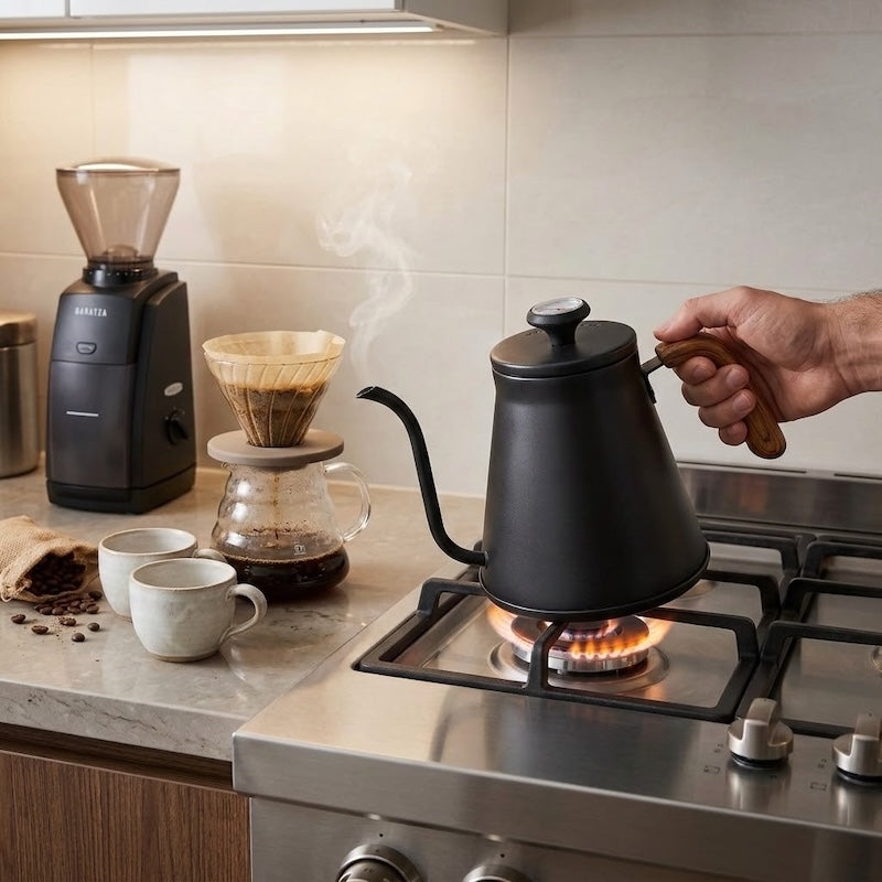 Bouilloire café filtre Équilibre sur cuisinière