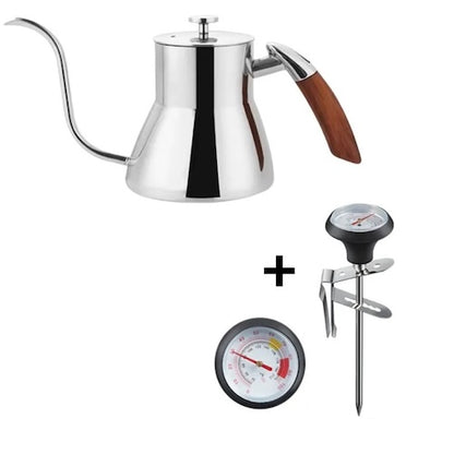 Bouilloire cafe italienne Progretto variante avec thermomètre