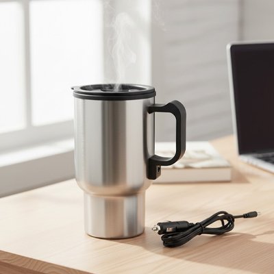 Bouilloire de voyage Compact Explorer avec son fil de brancement pour l'auto