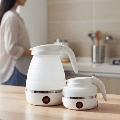 Bouilloire mini FlexSilicone - Animation