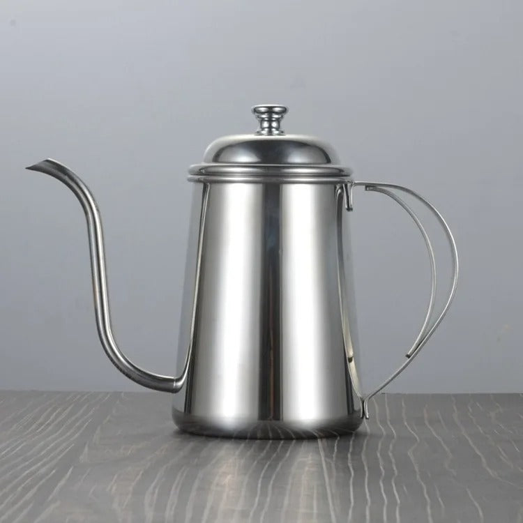 Bouilloire pour café Liberté variante argent