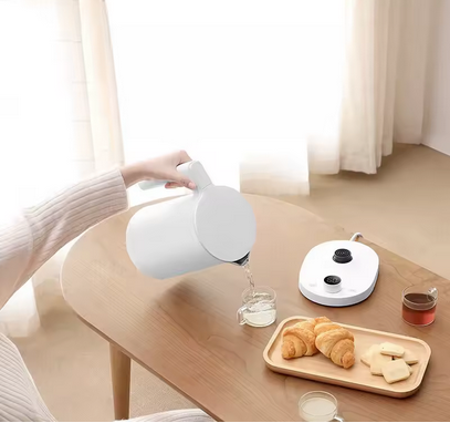 Bouilloire température réglable 2Pro verse eau dans tasse