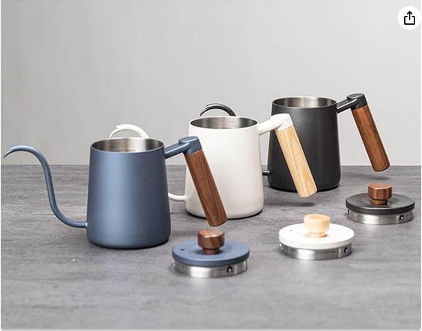 Bouilloire inox Précision Pro trois couleurs