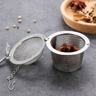 Boule à thé Infusion Élégante remplie de thé