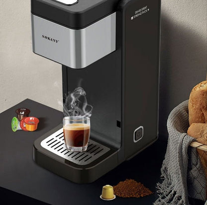 Cafetiere a capsule CompacPremium café chaud