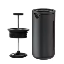 Cafetiere a piston noire