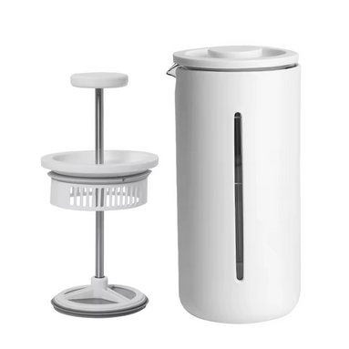 Cafetière a piston Timemore variante blanche