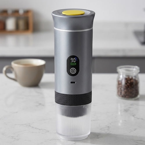 Cafetiere de voyage Evasion variant argent