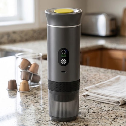 Cafetiere de voyage Evasion variant gris