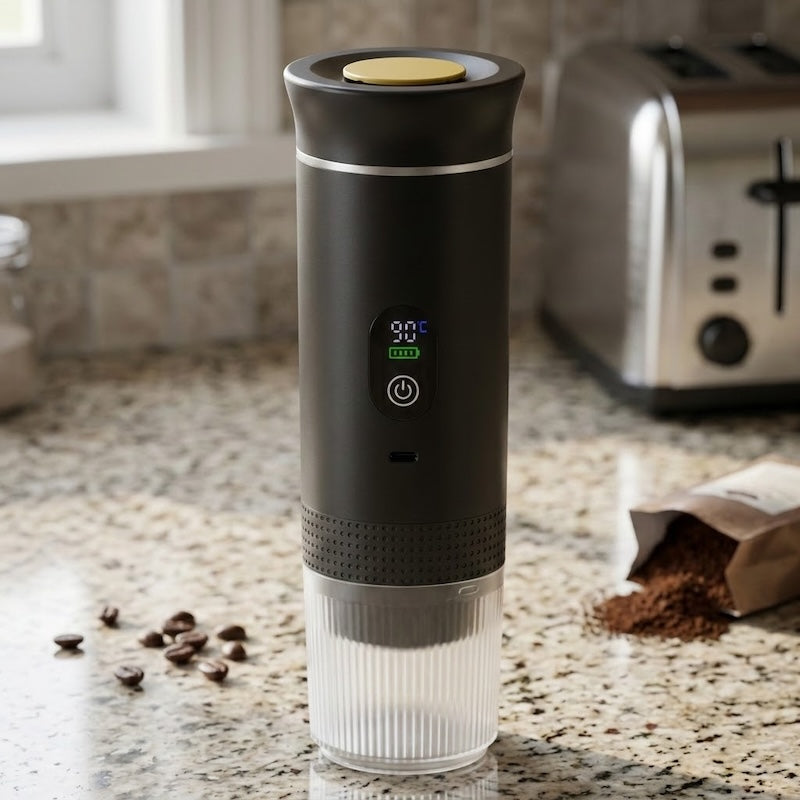 Cafetiere de voyage Evasion variant noir