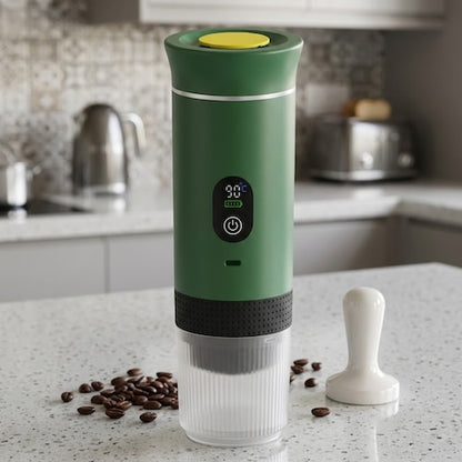 Cafetiere de voyage Evasion variant vert