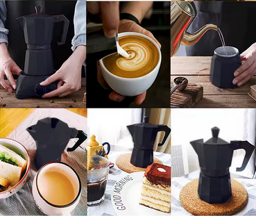 Cafetiere italienne electrique Authentic plusieurs images