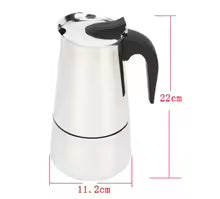 Cafetiere italienne induction MokaPerfect format 450 ml