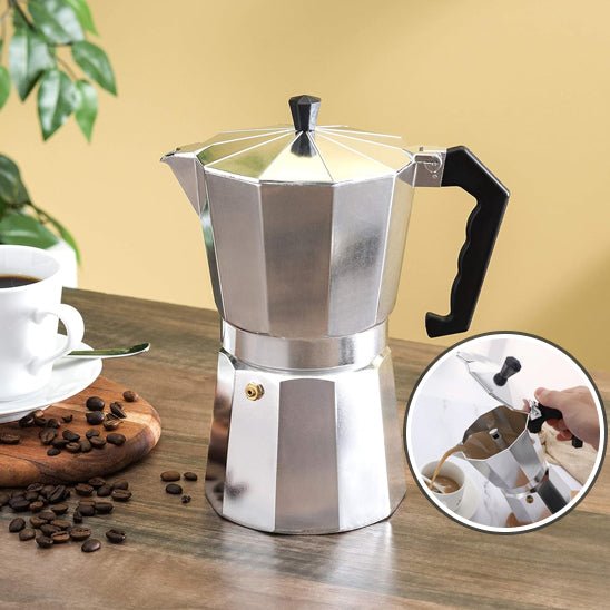 Cafetiere italienne - Itacaf600™ - 12 tasses - Mon Univers Thé et Café