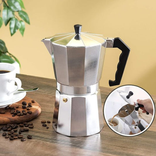 Cafetiere italienne - Itacaf600™ - 12 tasses - Mon Univers Thé et Café