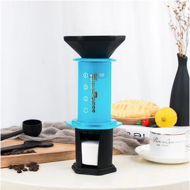 Cafetiere mobile Nomade variante bleue