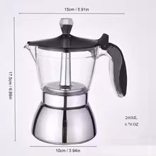 Cafetière moka 200ml