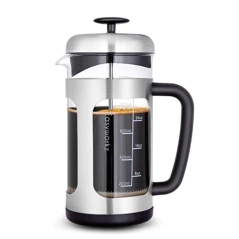 Cafetière piston Infinite variante 1000ml argent