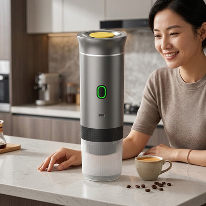 Cafetière pofrtable Barista Nomade variant gris