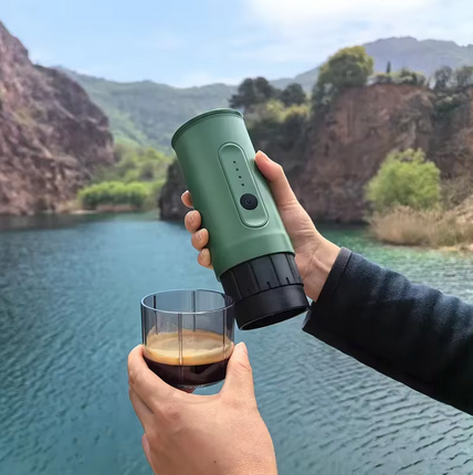 Cafetière portable Express35 café préparé en nature