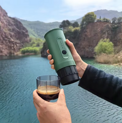 Cafetière portable Express35 café préparé en nature