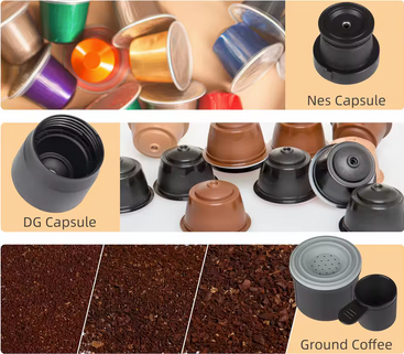 Cafetiere portable Expresso Nomade capsues acceptées