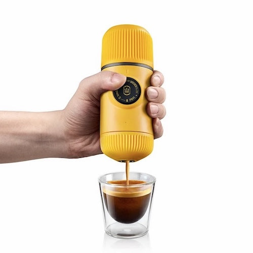 Cafetiere portative Aventure variant jaune