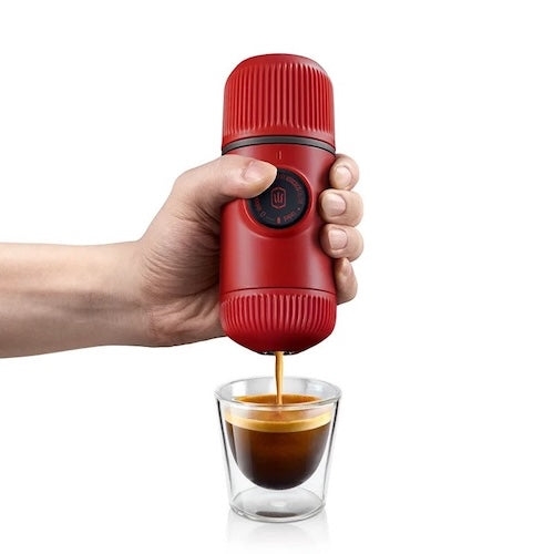 Cafetiere portative Aventure variant rouge