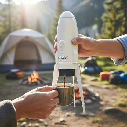 Cafetière transportable Pro Portable verse café en camping